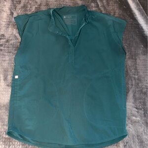 Figs Caribbean Blue Scrub Set